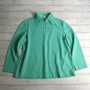 Beeline Fashions Vintage Women's Retro Top Size XL Long Sleeve USA